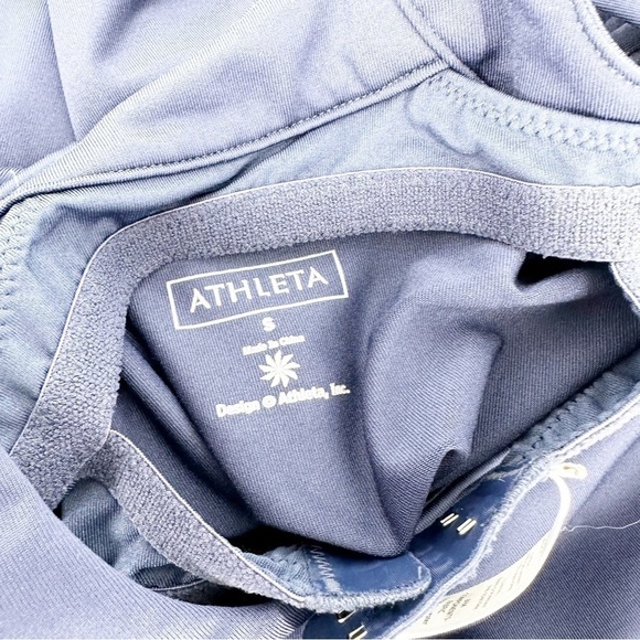 ATHLETA Navy Blue Dress Built-in Bra Style #819364 Small - Picture 5 of 7